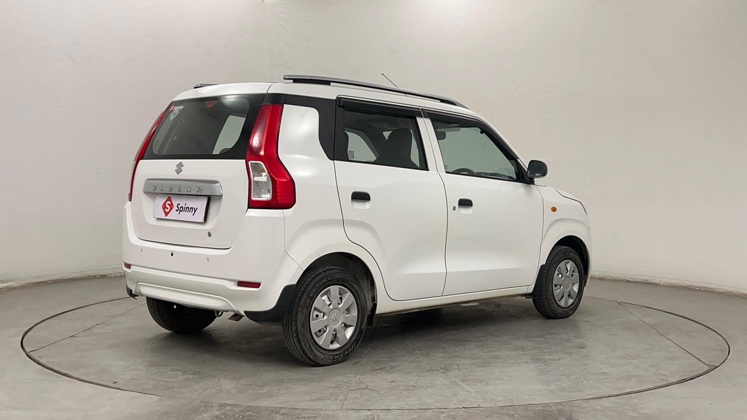Used 2021 Maruti Suzuki Wagon R LXi 1.0 CNG Cng Manual exterior RIGHT REAR CORNER VIEW