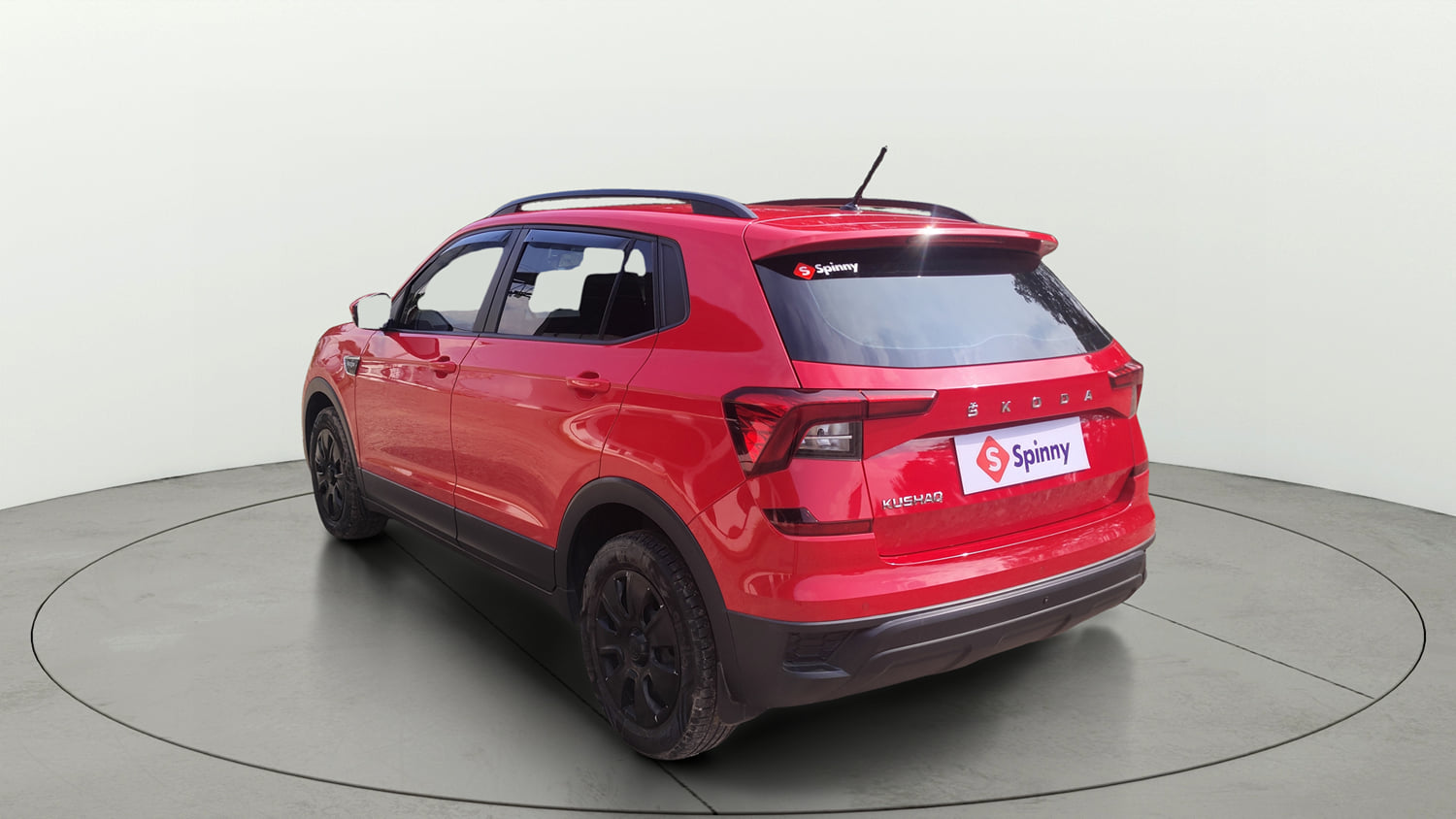 Used 2022 Skoda Kushaq Active 1.0 TSI MT Petrol Manual exterior LEFT REAR CORNER VIEW