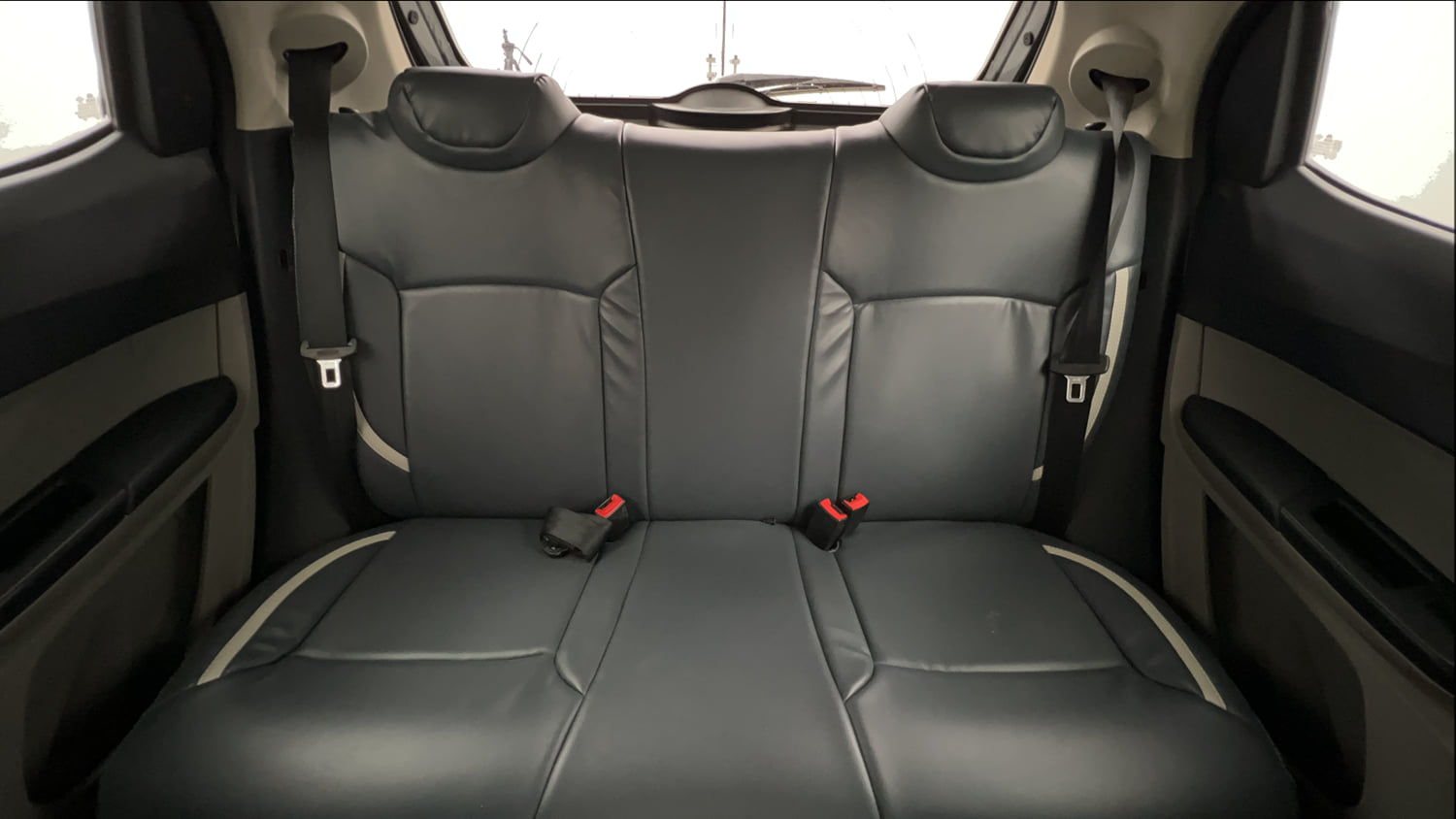 Used 2018 Tata Tiago Revotron XZ Petrol Manual interior REAR SEAT CONDITION VIEW