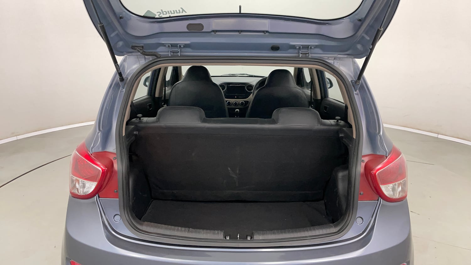 Used 2014 Hyundai Grand i10 Magna 1.2 Kappa VTVT Petrol Manual interior DICKY INSIDE VIEW
