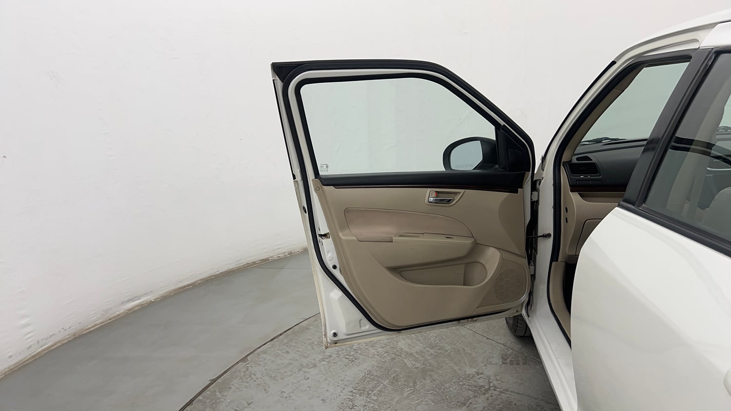 Used 2012 Maruti Suzuki Swift Dzire ZXI Petrol Manual interior LEFT FRONT DOOR OPEN VIEW