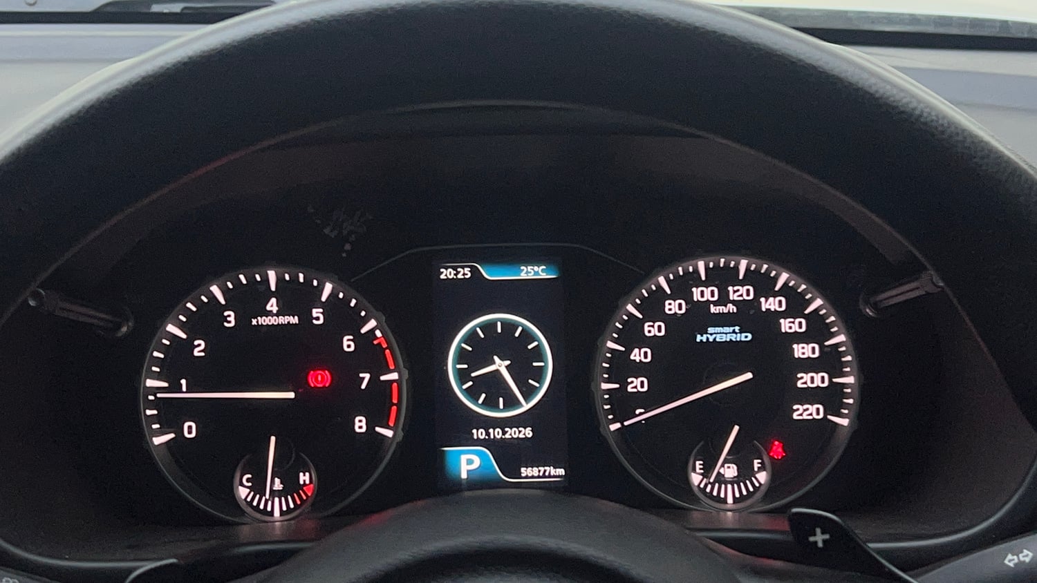 Used 2023 Maruti Suzuki Brezza ZXi AT Petrol Automatic interior CLUSTERMETER VIEW