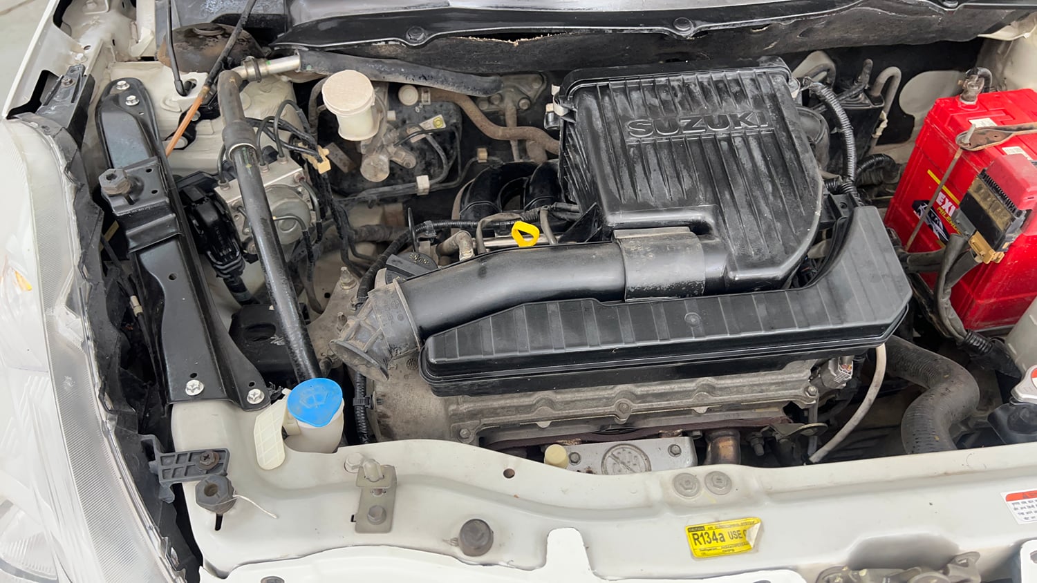 Used 2012 Maruti Suzuki Swift Dzire ZXI Petrol Manual engine ENGINE RIGHT SIDE VIEW