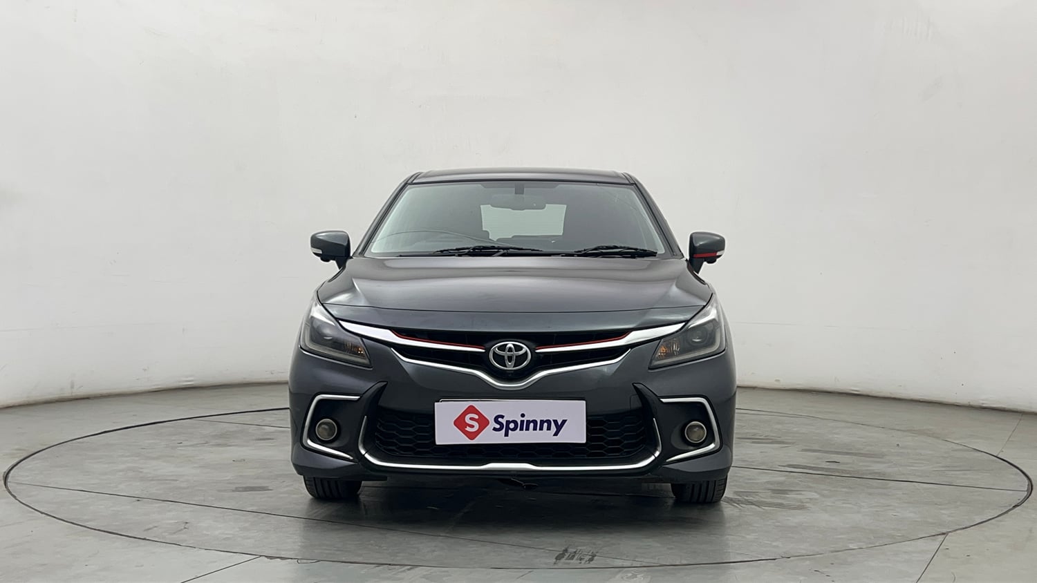 Used 2023 Toyota Glanza V Petrol Manual exterior FRONT VIEW