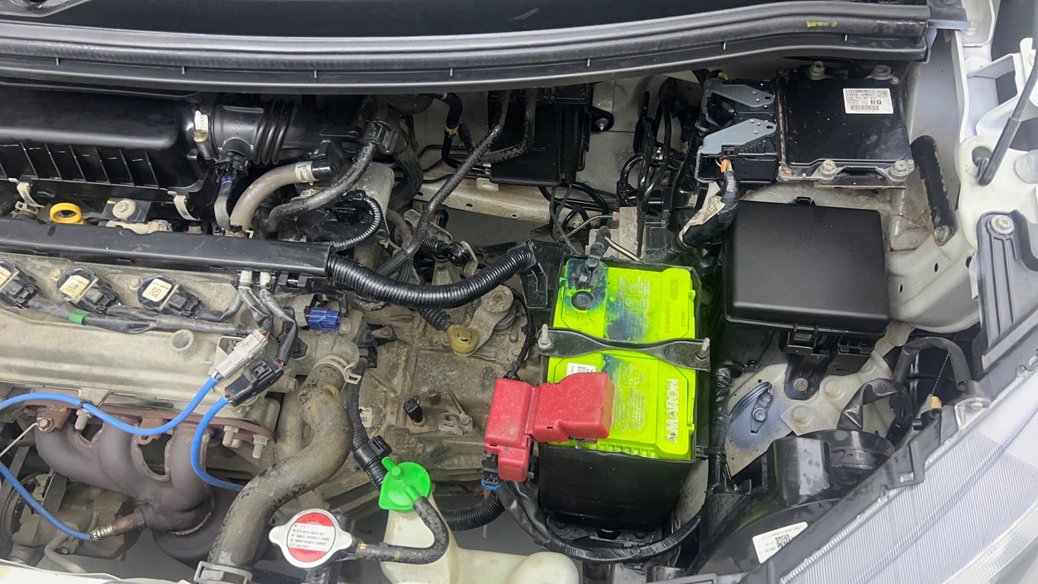 Used 2019 Maruti Suzuki Wagon R 1.0 LXi 1.0 Petrol Manual engine ENGINE LEFT SIDE VIEW