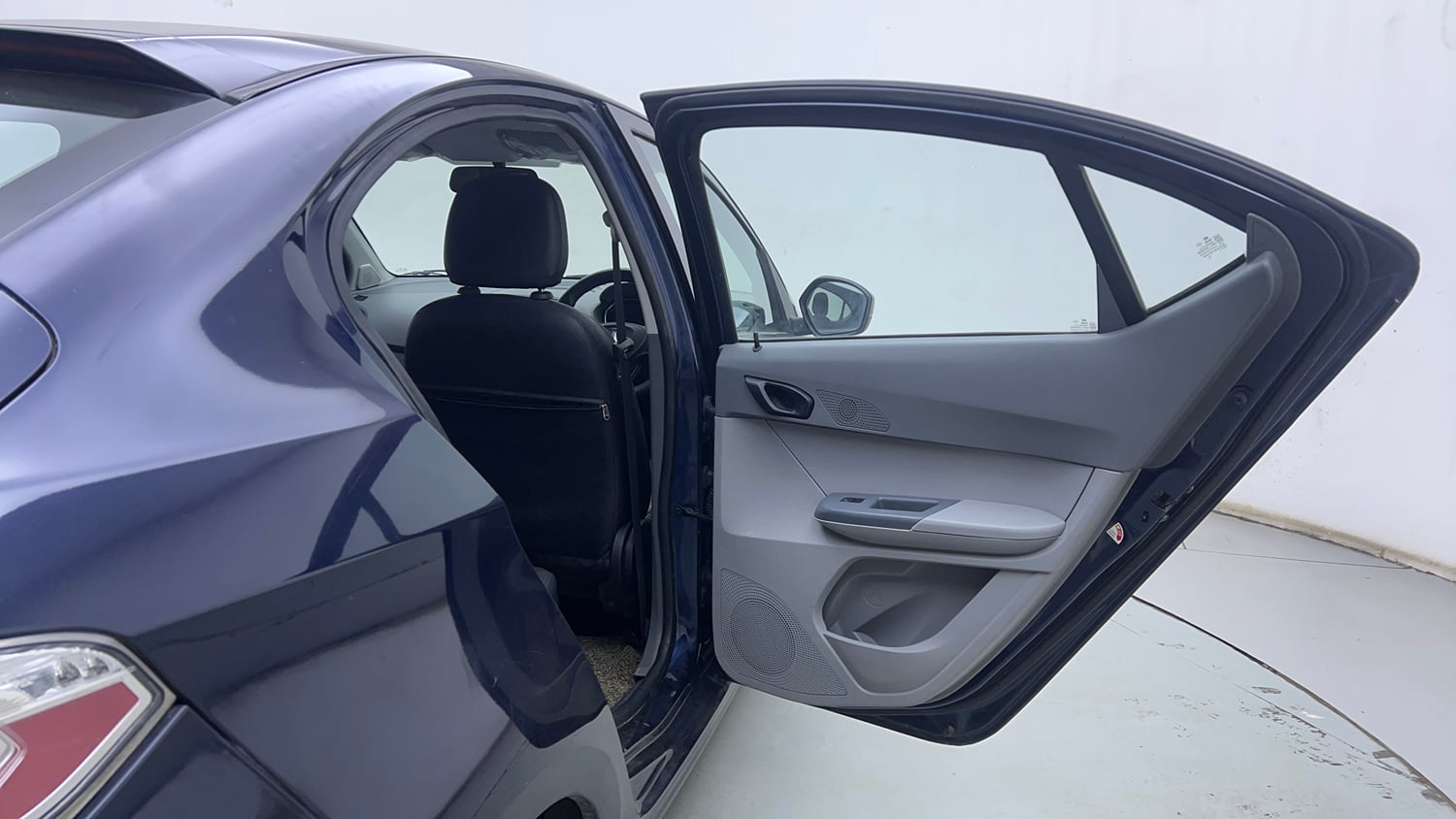Used 2021 Tata Tigor XM Petrol Manual interior RIGHT REAR DOOR OPEN VIEW