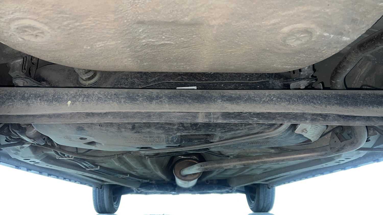 Used 2022 Maruti Suzuki Ignis Delta 1.2 MT Petrol Manual extra REAR UNDERBODY VIEW (TAKEN FROM REAR)