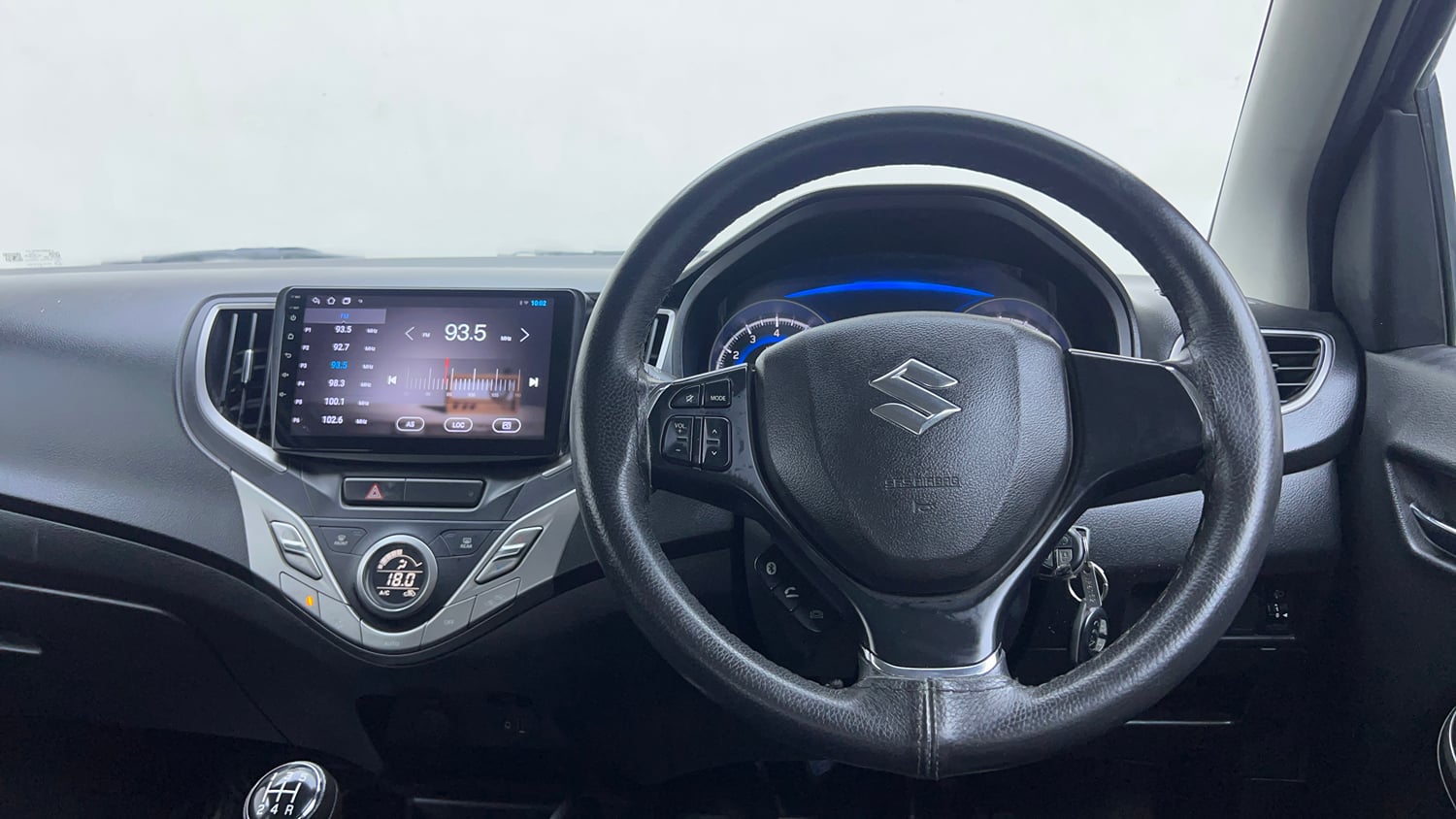 Used 2019 Maruti Suzuki Baleno Delta Petrol Manual interior STEERING VIEW
