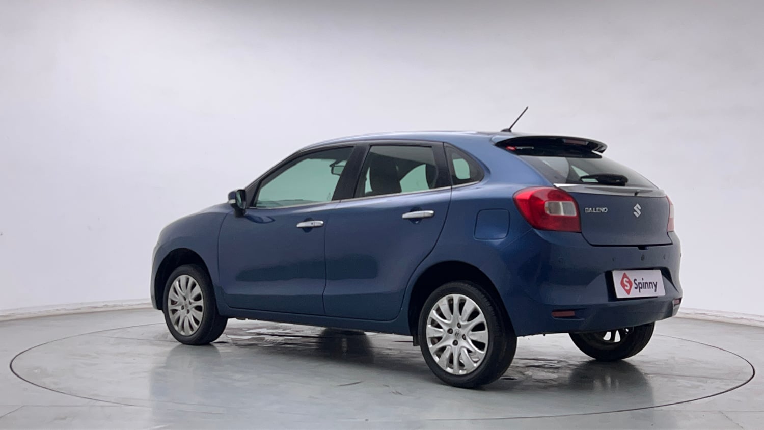 Used 2015 Maruti Suzuki Baleno Zeta 1.2 Petrol Manual exterior LEFT REAR CORNER VIEW