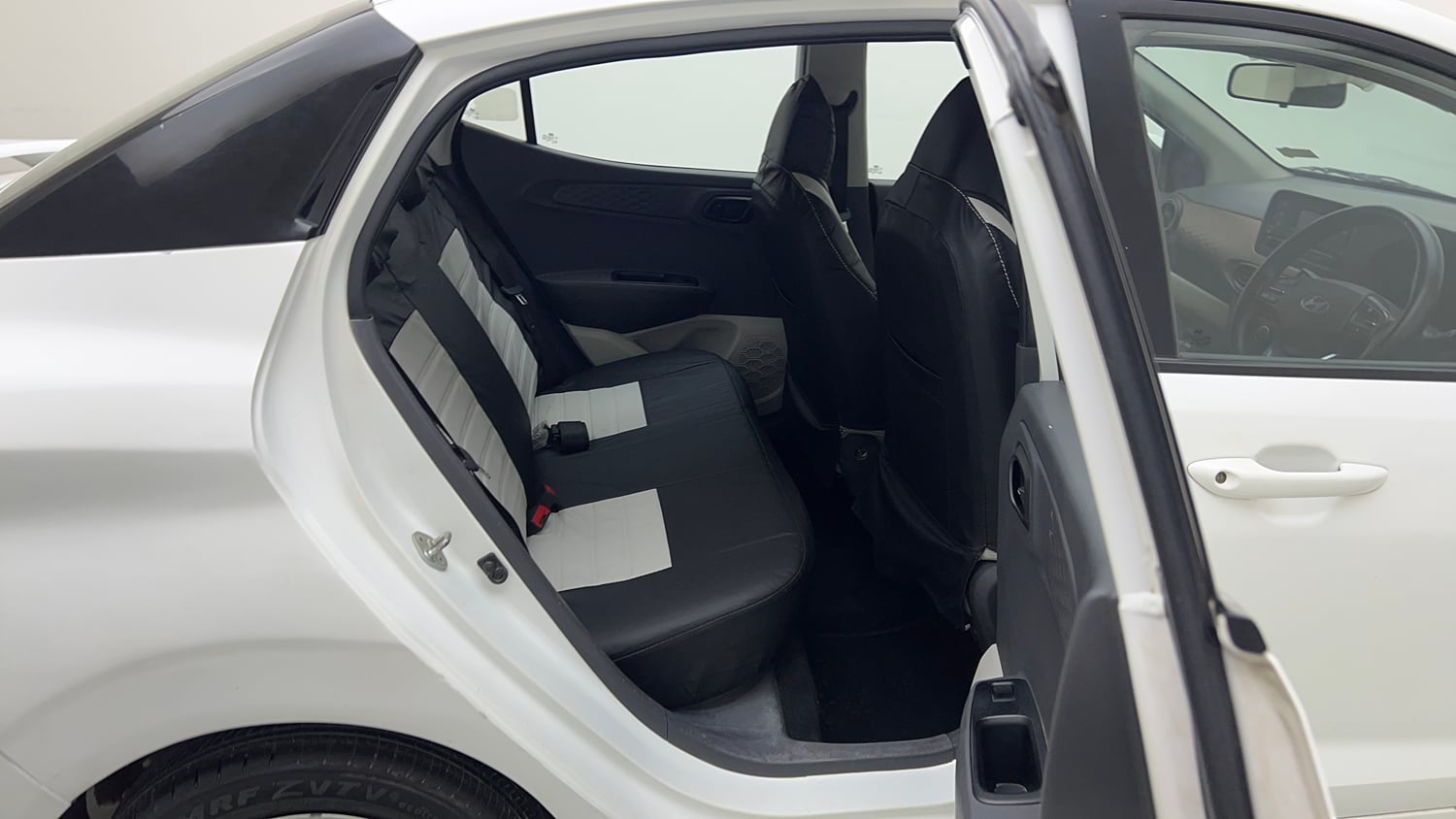Used 2023 Hyundai Aura S 1.2 Petrol Petrol Manual interior RIGHT SIDE REAR DOOR CABIN VIEW