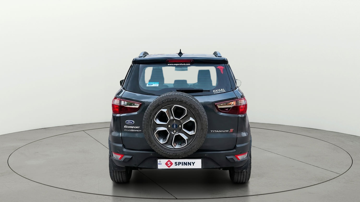Used 2020 Ford EcoSport Titanium 1.5L TDCi Diesel Manual exterior BACK VIEW