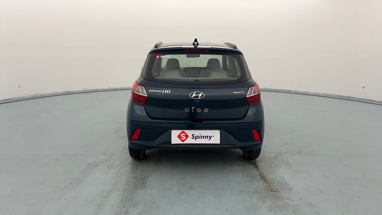 Used 2021 Hyundai Grand i10 Nios Sportz 1.2 Kappa VTVT Petrol Manual exterior BACK VIEW