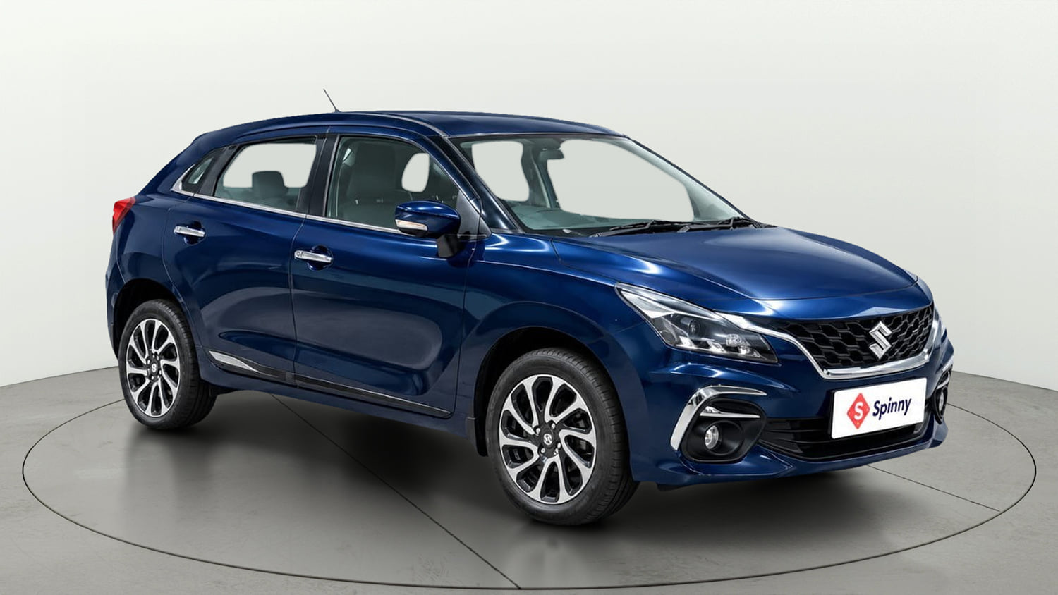 Used 2023 Maruti Suzuki Baleno Alpha AGS Petrol Automatic exterior RIGHT FRONT CORNER VIEW