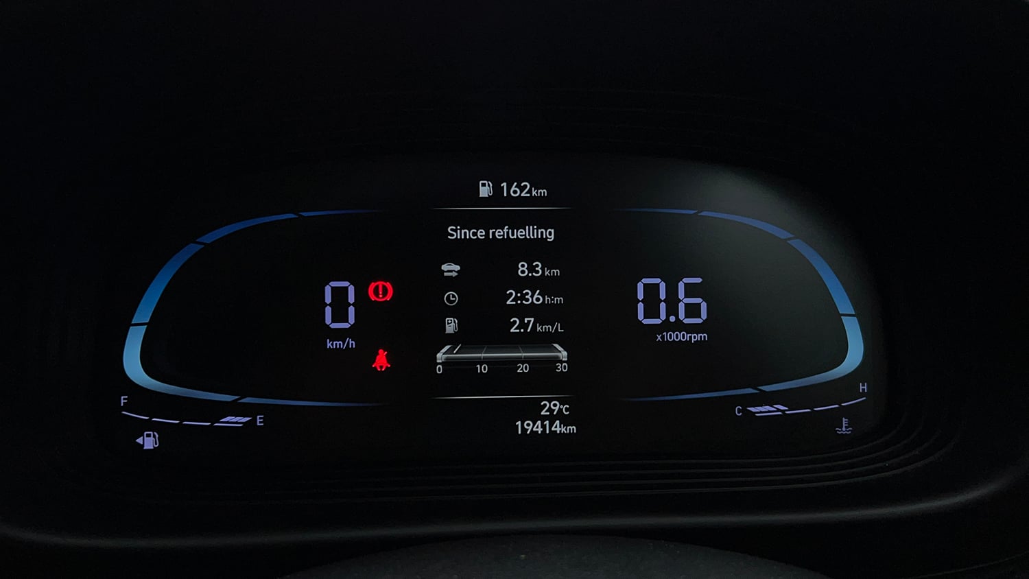 Used 2022 Hyundai Venue SX 1.2 Petrol Petrol Manual interior CLUSTERMETER VIEW