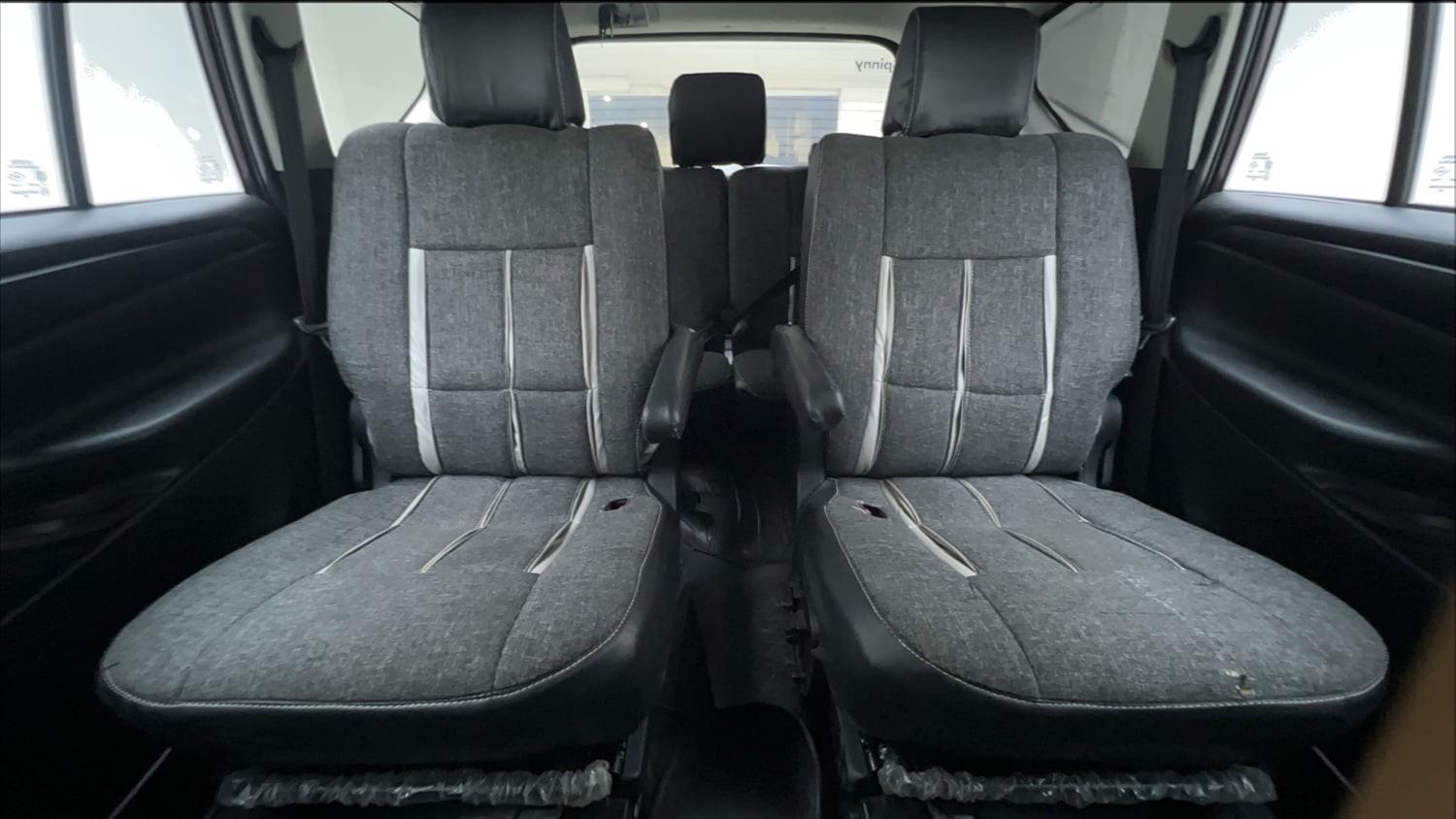 Used 2016 Toyota Innova Crysta 2.4 G 7 STR Diesel Manual interior REAR SEAT CONDITION VIEW