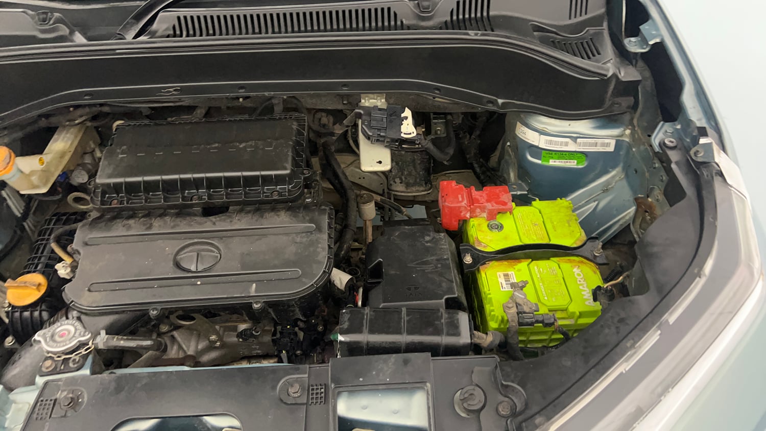 Used 2022 Tata Punch Accomplished MT Petrol Manual engine ENGINE LEFT SIDE VIEW
