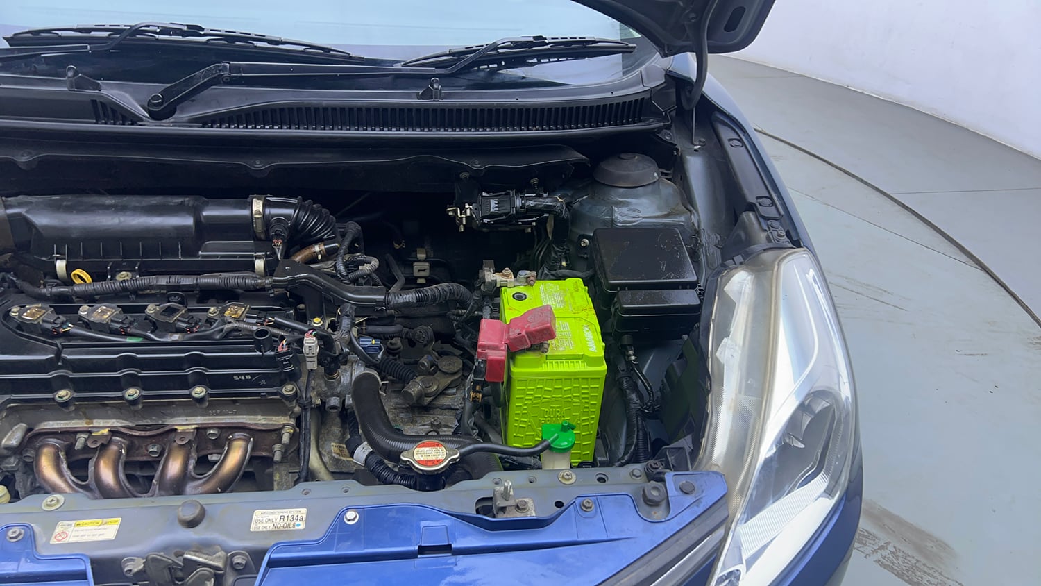 Used 2017 Maruti Suzuki Baleno Zeta 1.2 Petrol Manual engine ENGINE LEFT SIDE VIEW