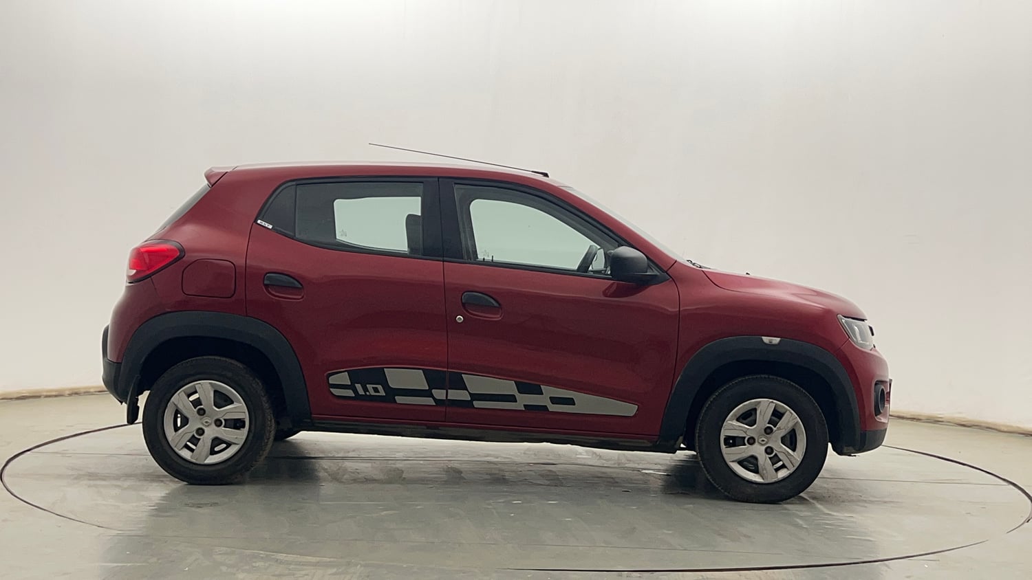 Used 2017 Renault Kwid 1.0 RXT AMT Opt Petrol Automatic exterior RIGHT SIDE VIEW