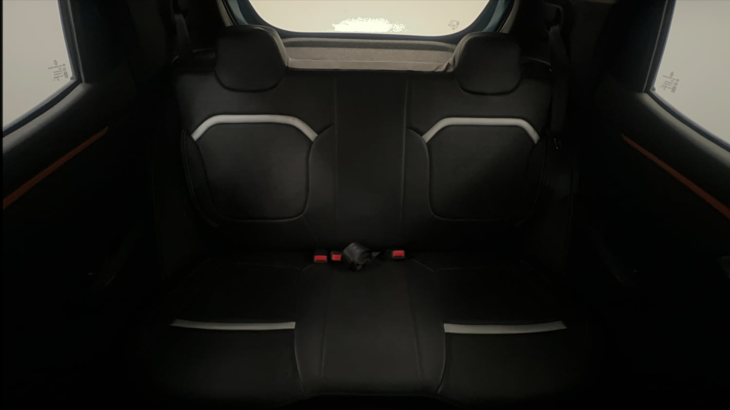 Used 2020 Renault Kwid CLIMBER 1.0 Opt Petrol Manual interior REAR SEAT CONDITION VIEW
