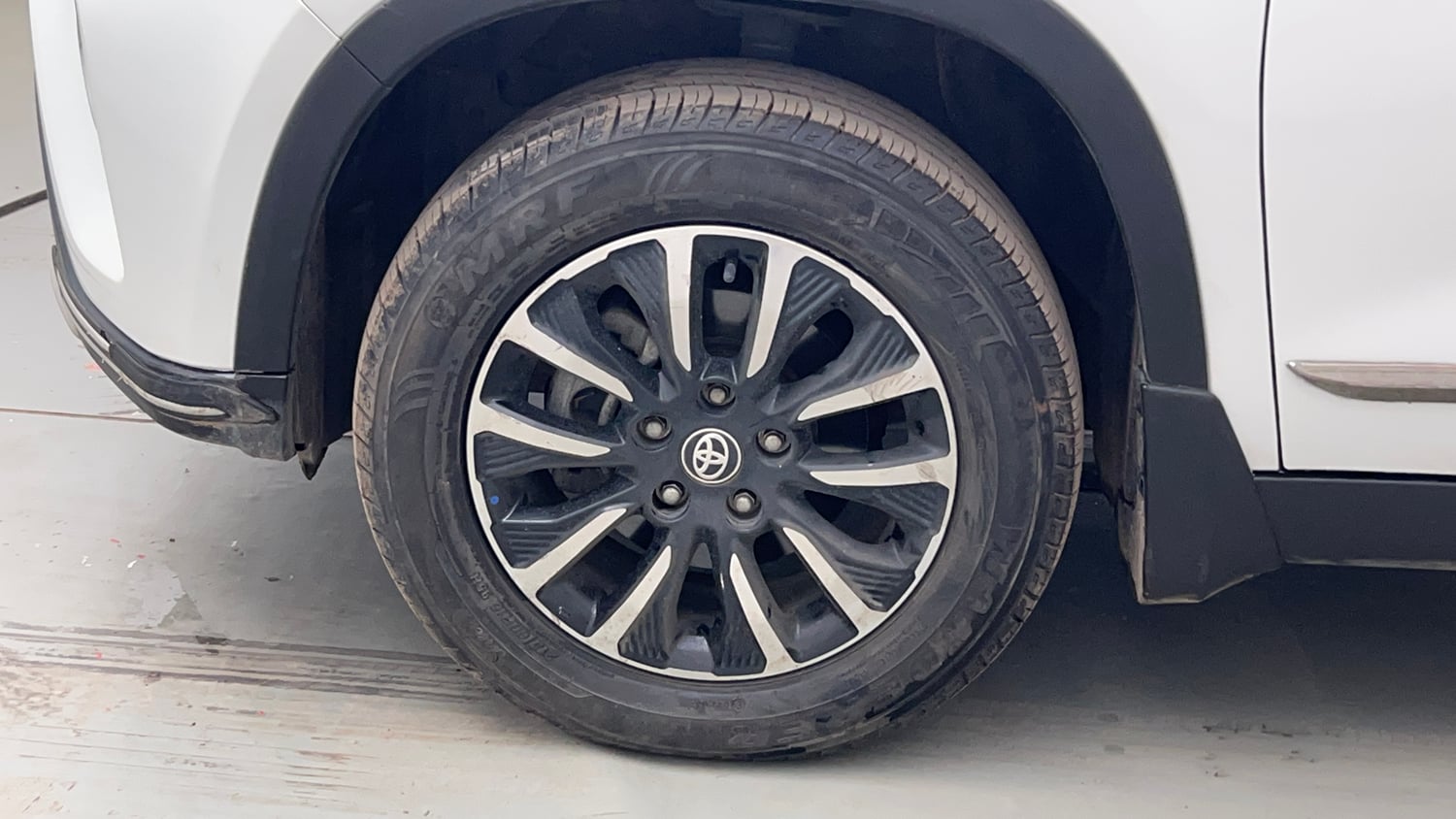 Used 2022 Toyota Urban Cruiser Premium Grade MT Petrol Manual tyres LEFT FRONT TYRE RIM VIEW