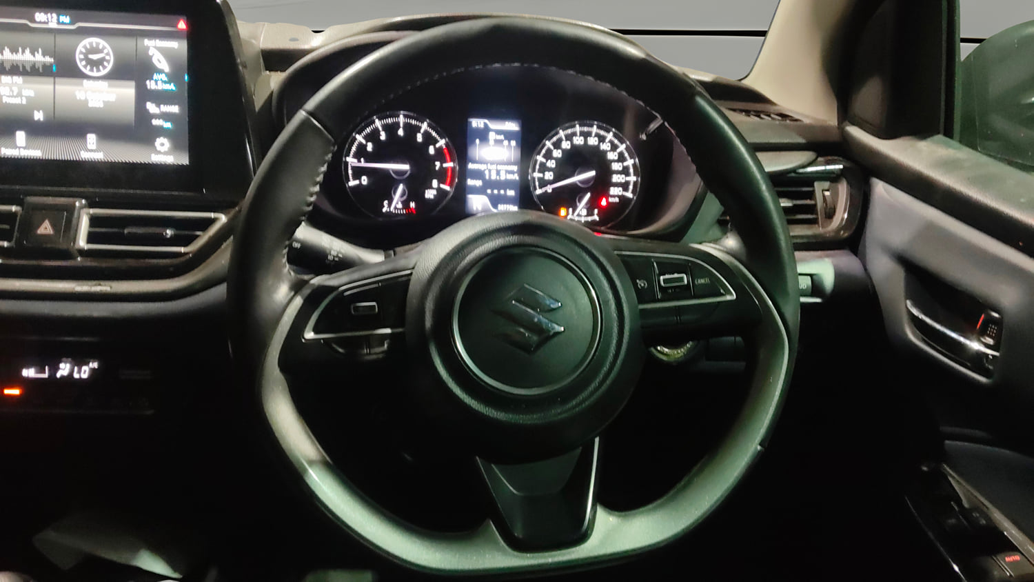 Used 2023 Maruti Suzuki Baleno Alpha AGS Petrol Automatic interior STEERING VIEW