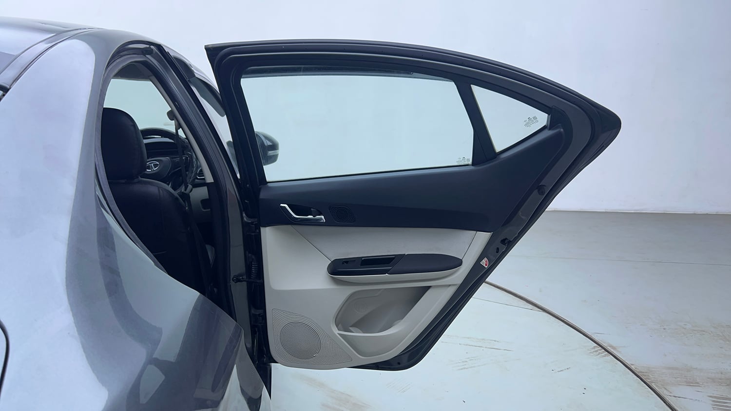 Used 2023 Tata Tigor XZ Plus Petrol Manual interior RIGHT REAR DOOR OPEN VIEW