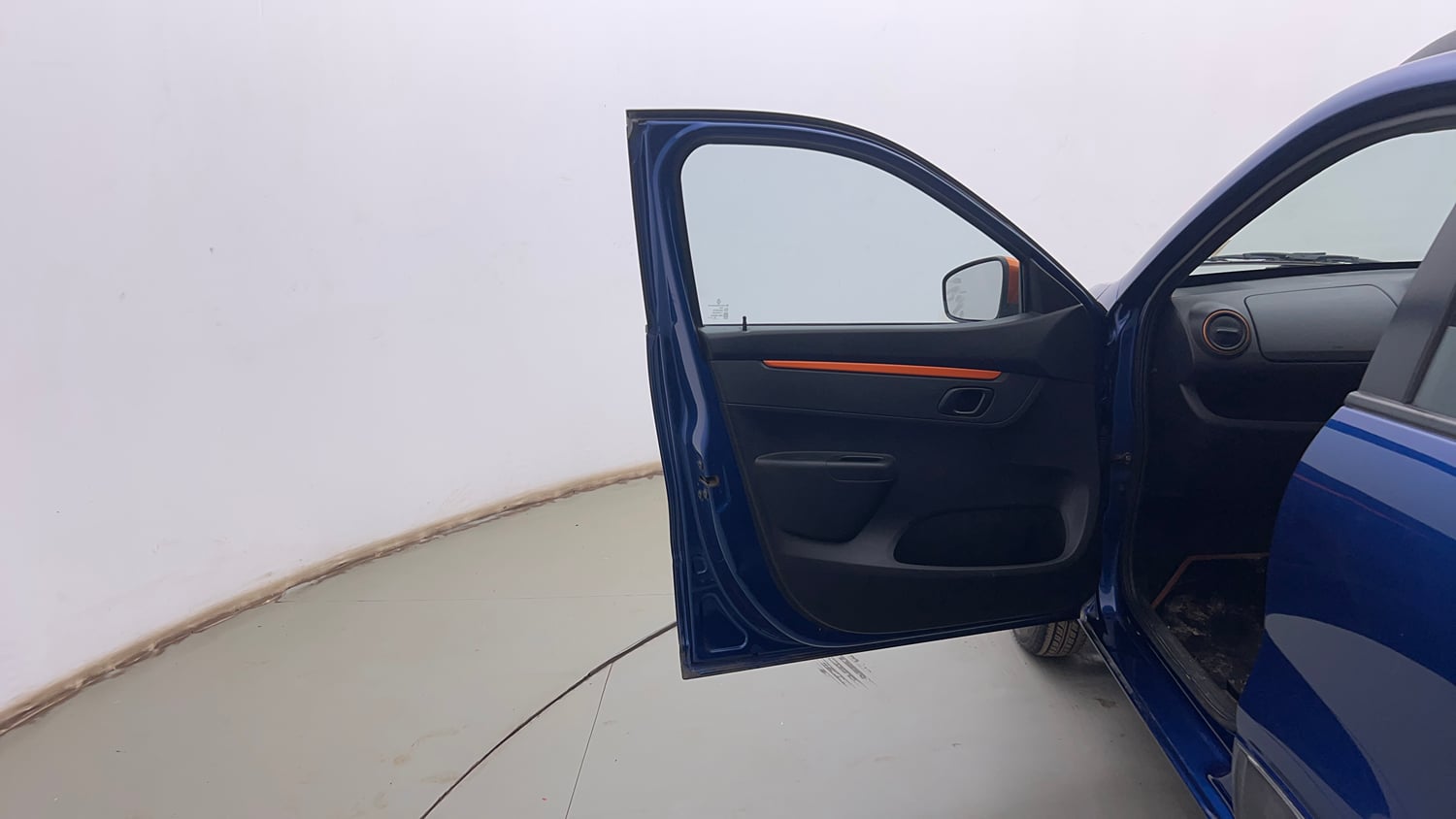 Used 2018 Renault Kwid CLIMBER 1.0 Petrol Manual interior LEFT FRONT DOOR OPEN VIEW