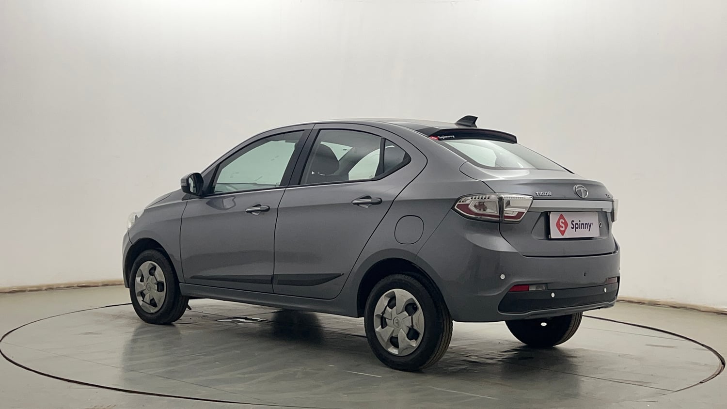 Used 2020 Tata Tigor Revotron XZ Petrol Manual exterior LEFT REAR CORNER VIEW