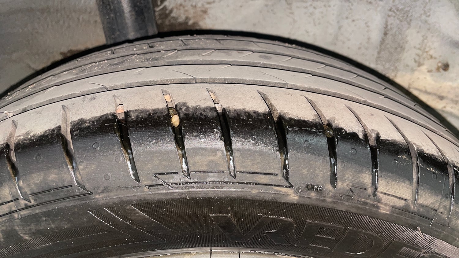 Used 2020 Honda Amaze 1.5 VX MT Diesel Diesel Manual tyres RIGHT REAR TYRE TREAD VIEW