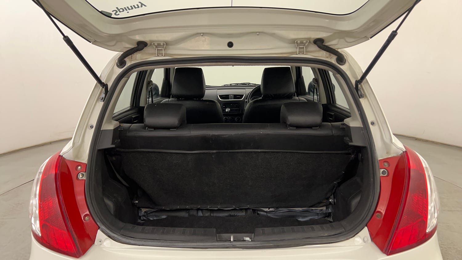 Used 2012 Maruti Suzuki Swift VXi Petrol Manual interior DICKY INSIDE VIEW