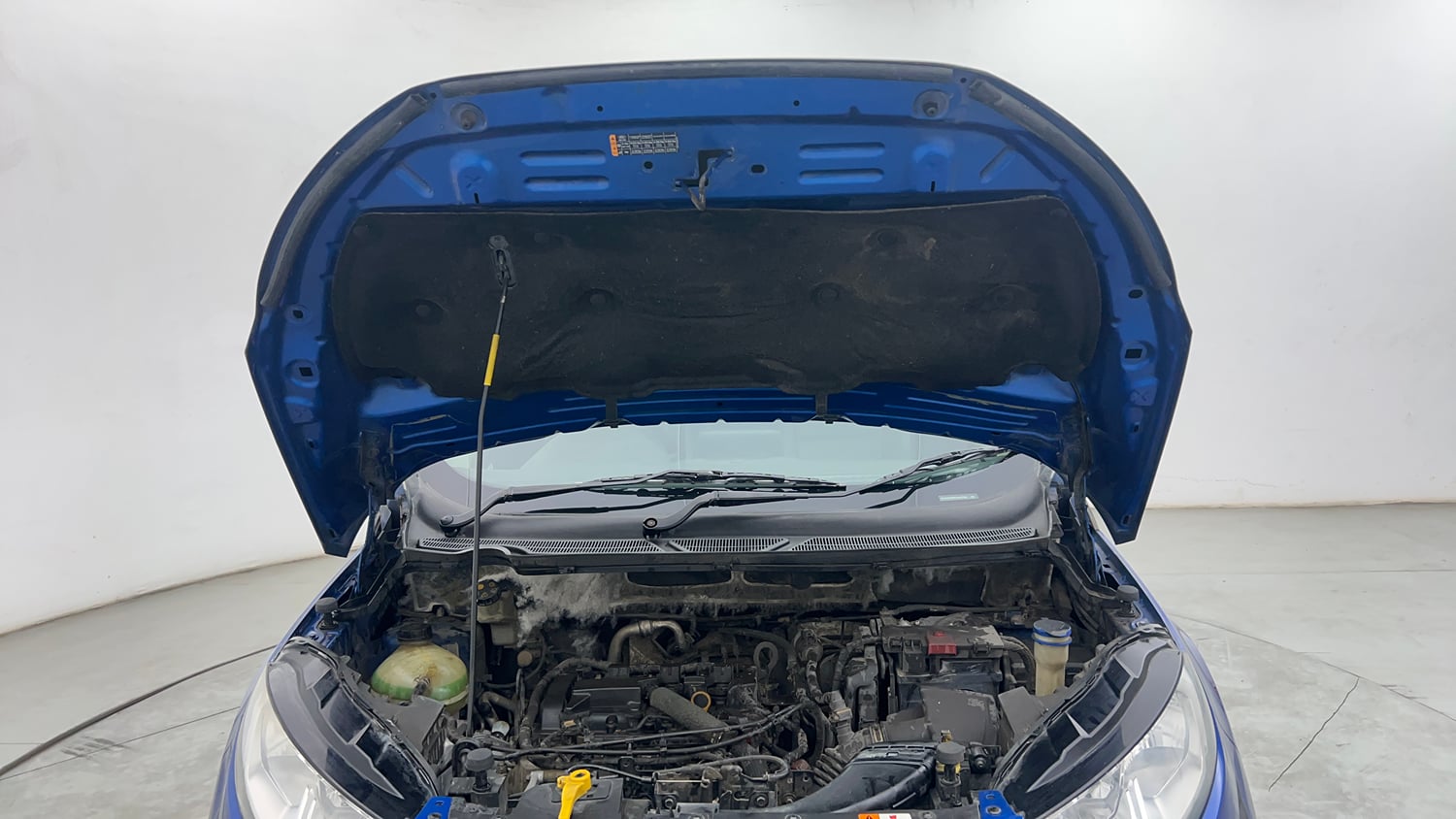 Used 2018 Ford EcoSport Trend + 1.5L Ti-VCT AT Petrol Automatic engine ENGINE & BONNET OPEN FRONT VIEW