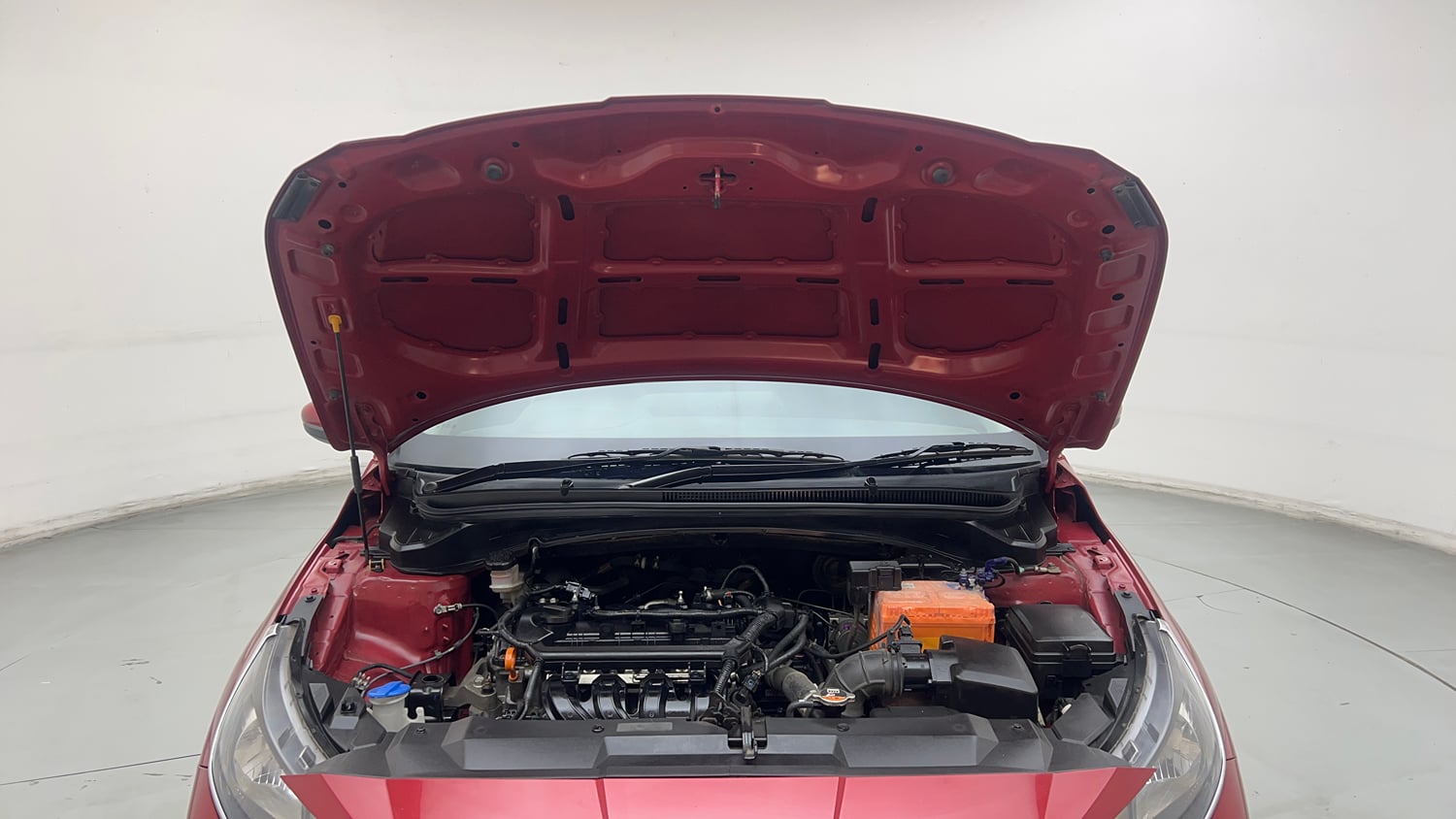 Used 2021 Hyundai i20 Sportz 1.2 MT Petrol Manual engine ENGINE & BONNET OPEN FRONT VIEW