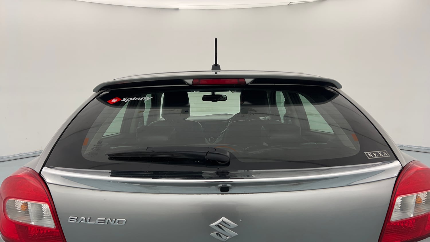 Used 2018 Maruti Suzuki Baleno Zeta 1.2 Petrol Manual exterior BACK WINDSHIELD VIEW