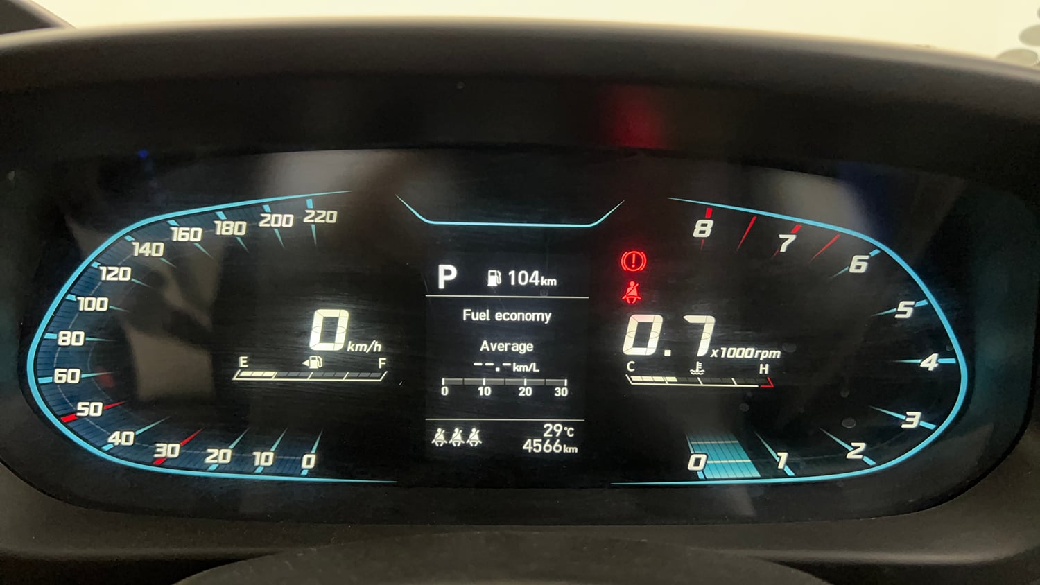 Used 2024 Hyundai New i20 Asta (O) 1.2 IVT Petrol Automatic interior CLUSTERMETER VIEW