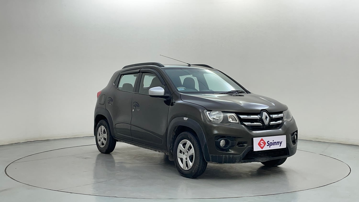 Used 2019 Renault Kwid 1.0 RXT AMT Opt Petrol Automatic exterior RIGHT FRONT CORNER VIEW