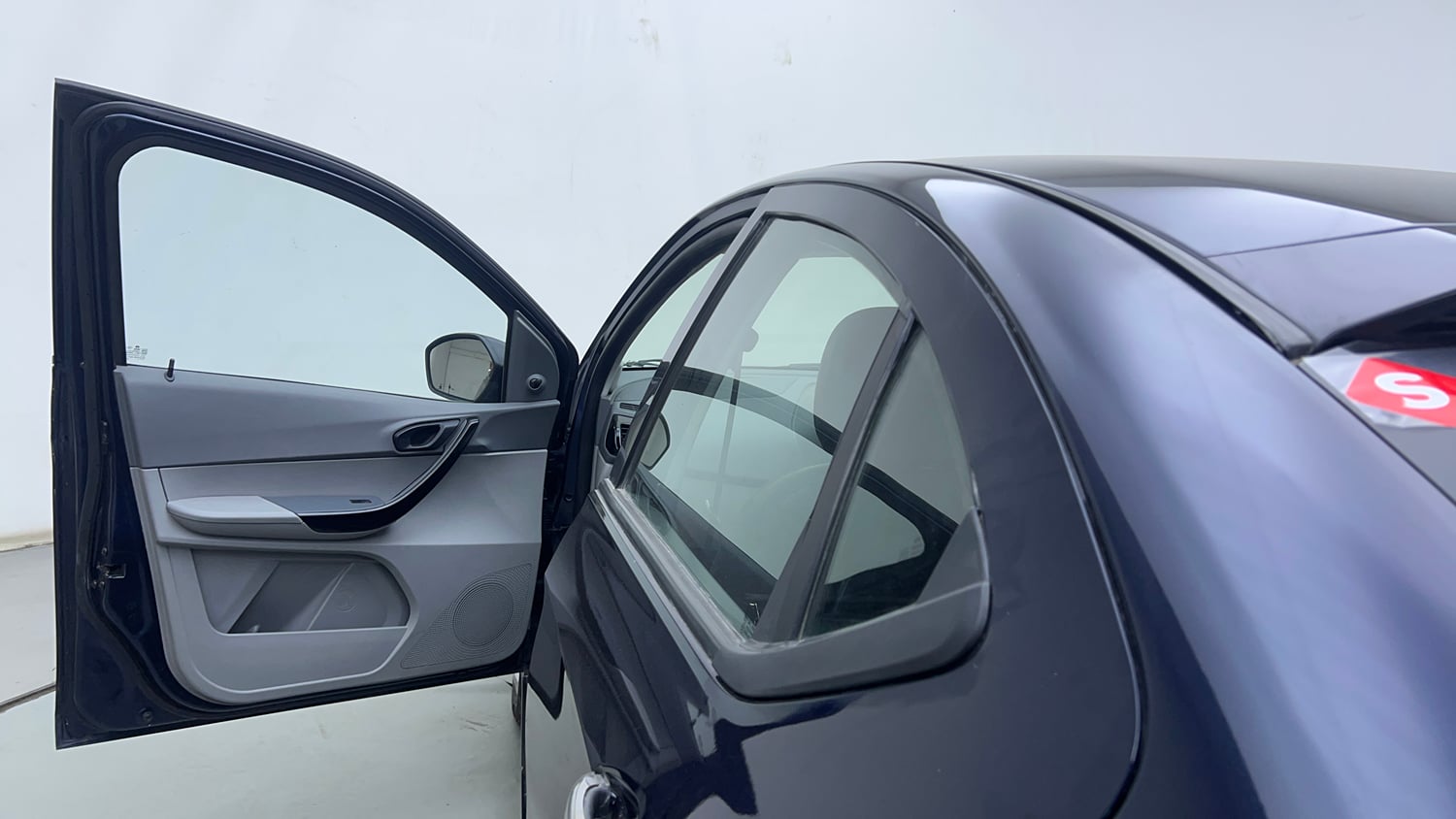 Used 2021 Tata Tigor XM Petrol Manual interior LEFT FRONT DOOR OPEN VIEW