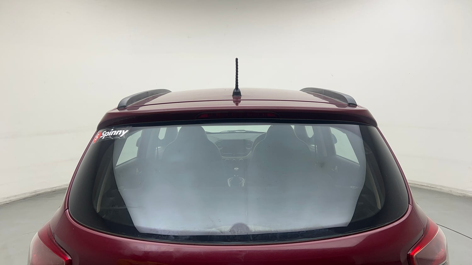 Used 2015 Hyundai Grand i10 Sportz 1.2 Kappa VTVT Petrol Manual exterior BACK WINDSHIELD VIEW