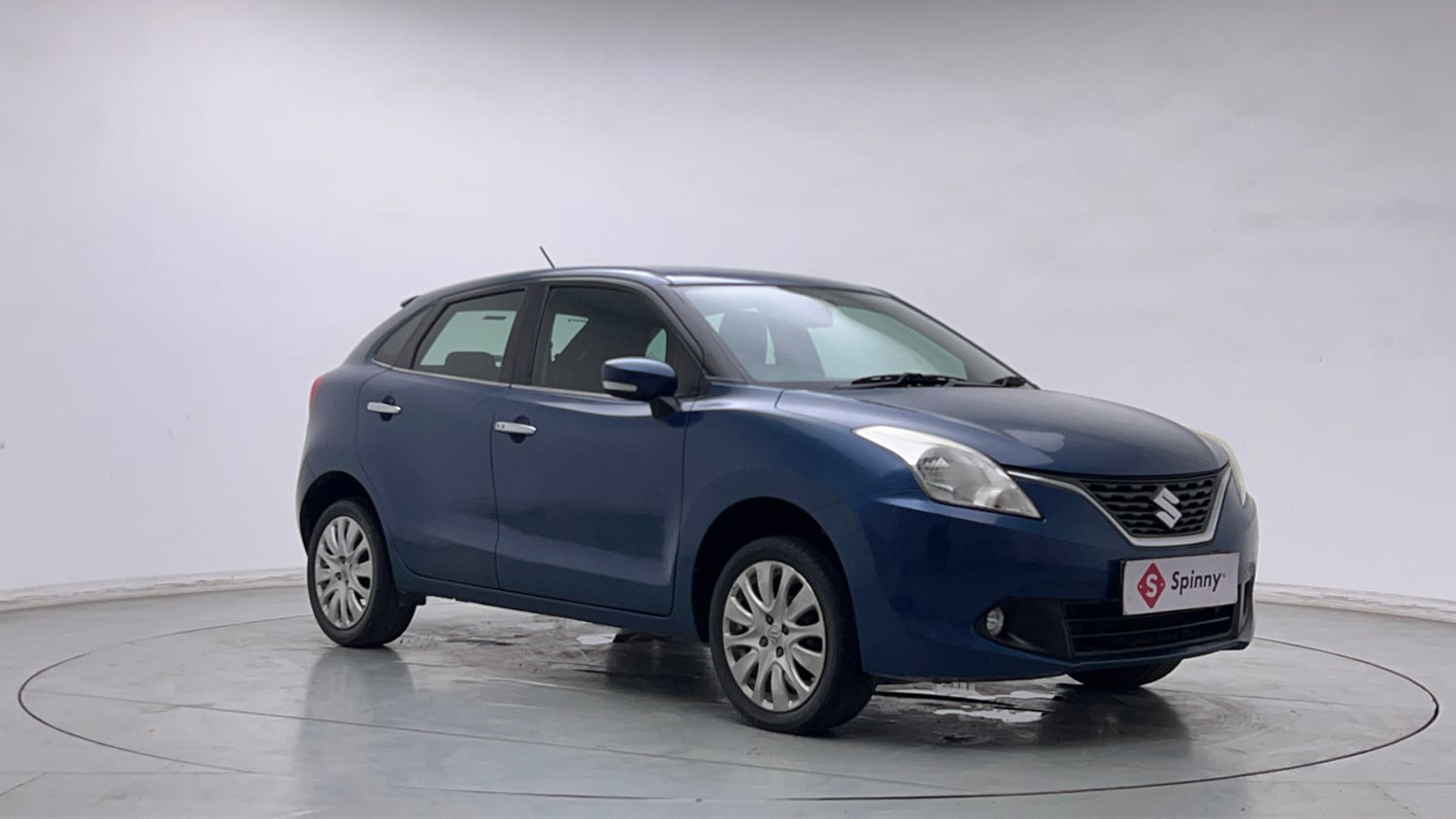 Used 2015 Maruti Suzuki Baleno Zeta 1.2 Petrol Manual exterior RIGHT FRONT CORNER VIEW