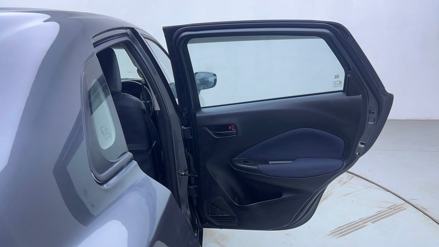 Used 2022 Maruti Suzuki Baleno Sigma MT Petrol Manual interior RIGHT REAR DOOR OPEN VIEW