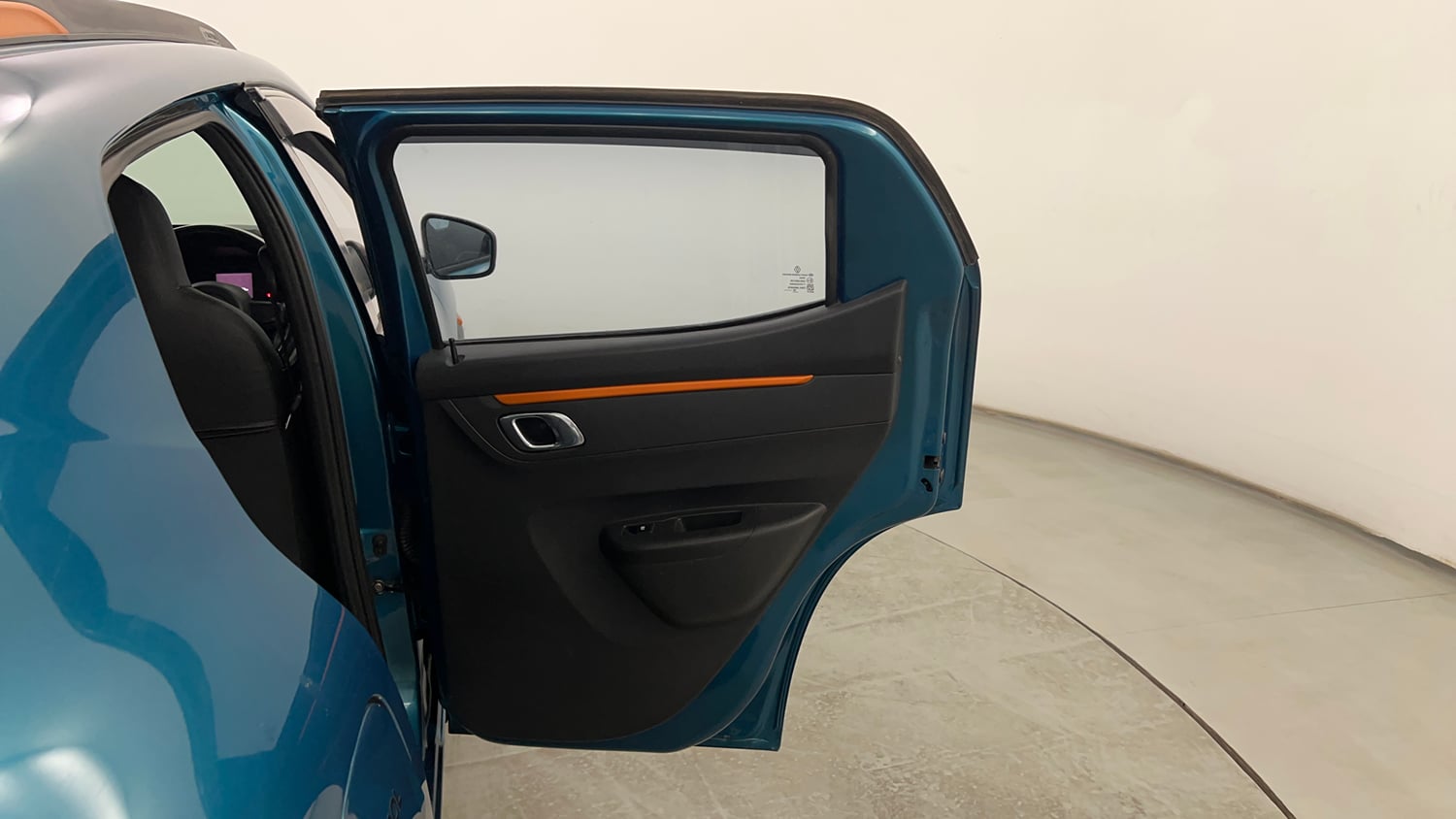 Used 2020 Renault Kwid CLIMBER 1.0 Opt Petrol Manual interior RIGHT REAR DOOR OPEN VIEW
