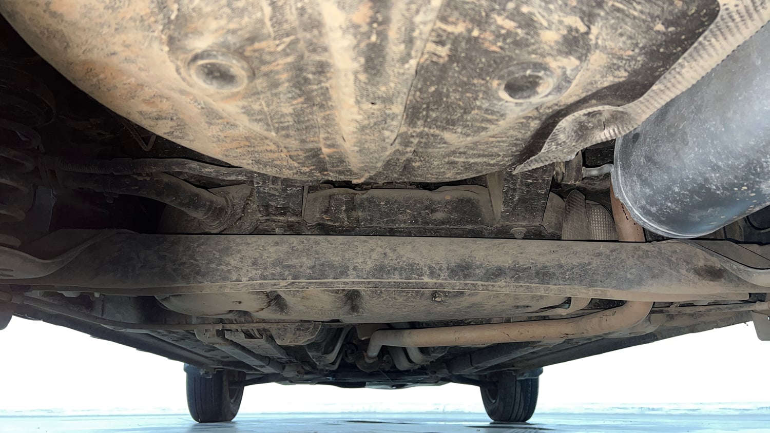 Used 2022 Hyundai Venue SX 1.2 Petrol Petrol Manual extra REAR UNDERBODY VIEW (TAKEN FROM REAR)