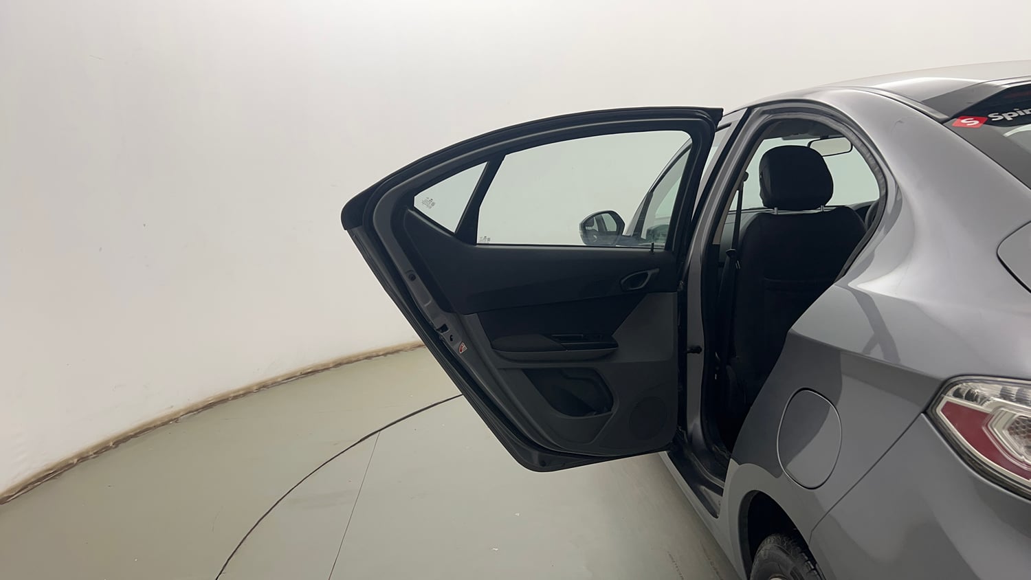 Used 2020 Tata Tigor Revotron XZ Petrol Manual interior LEFT REAR DOOR OPEN VIEW