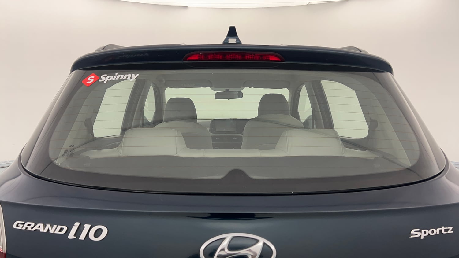 Used 2021 Hyundai Grand i10 Nios Sportz 1.2 Kappa VTVT Petrol Manual exterior BACK WINDSHIELD VIEW