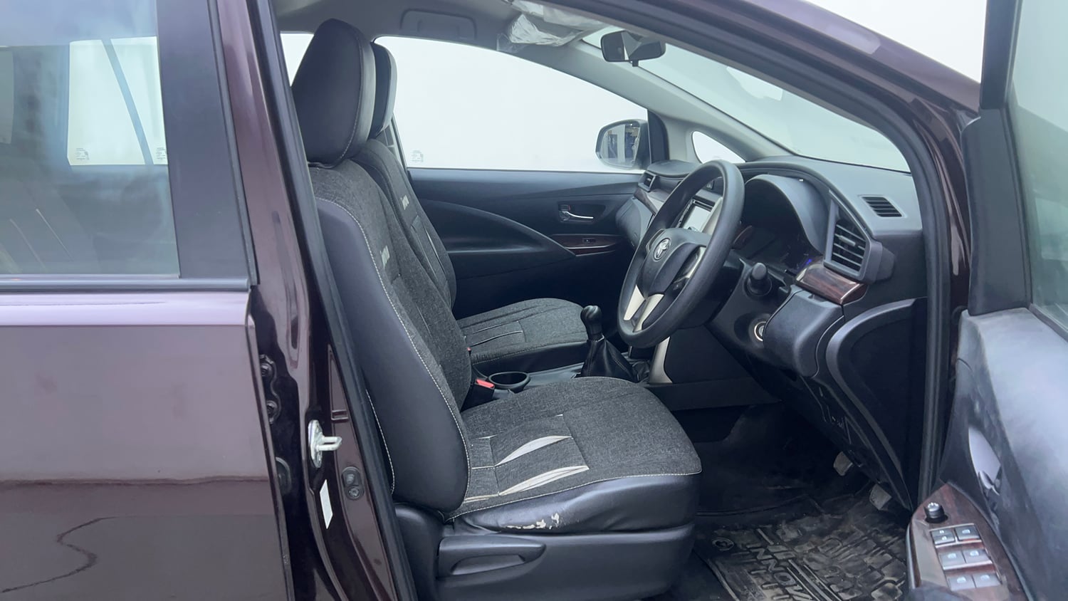 Used 2016 Toyota Innova Crysta 2.4 G 7 STR Diesel Manual interior RIGHT SIDE FRONT DOOR CABIN VIEW