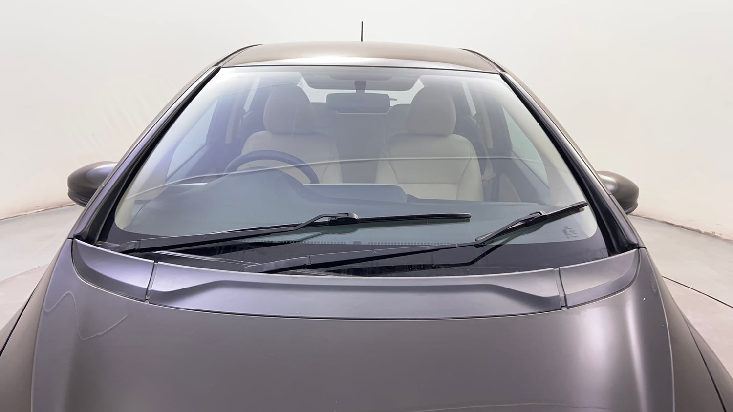 Used 2018 Honda Jazz V CVT Petrol Petrol Automatic exterior FRONT WINDSHIELD VIEW