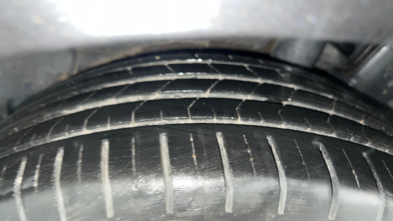 Used 2024 Hyundai New i20 Asta 1.2 MT Petrol Manual tyres LEFT REAR TYRE TREAD VIEW