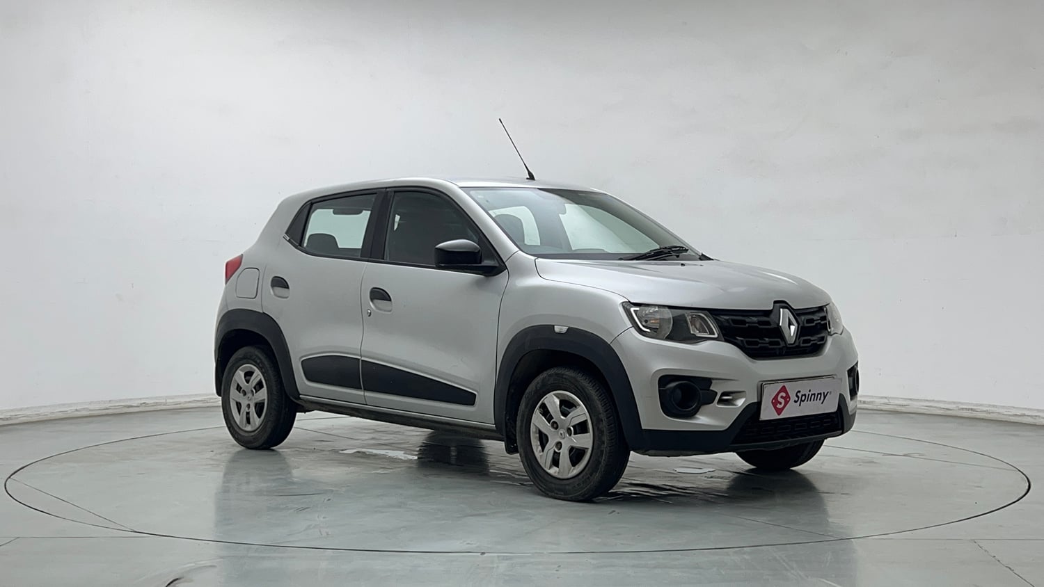 Used 2019 Renault Kwid RXL Petrol Manual exterior RIGHT FRONT CORNER VIEW