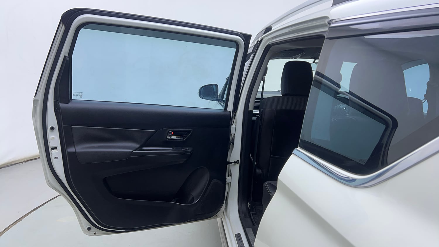 Used 2023 Maruti Suzuki XL6 Zeta AT Petrol Petrol Automatic interior LEFT REAR DOOR OPEN VIEW