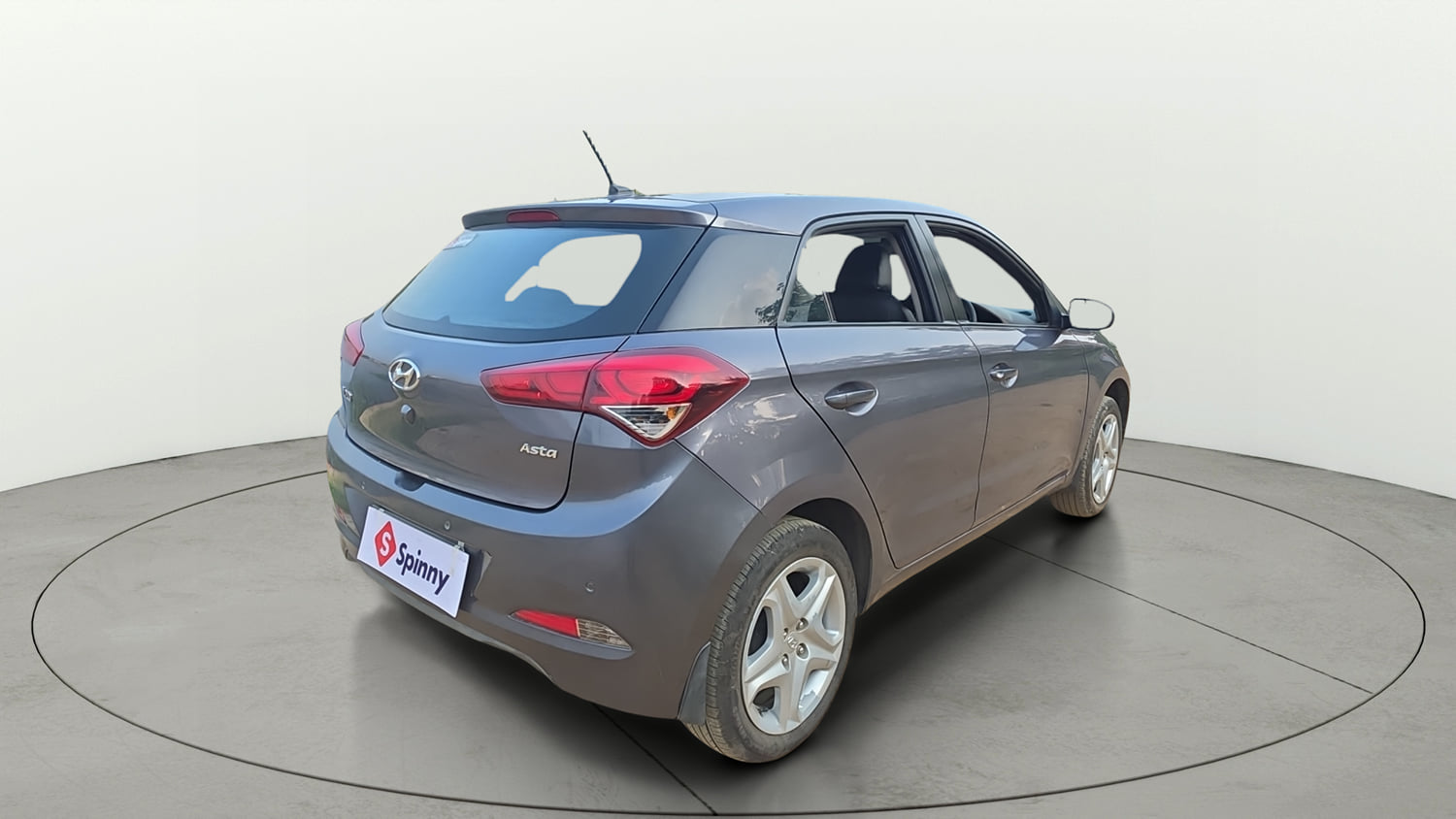 Used 2017 Hyundai Elite i20 Asta 1.2 Petrol Manual exterior RIGHT REAR CORNER VIEW