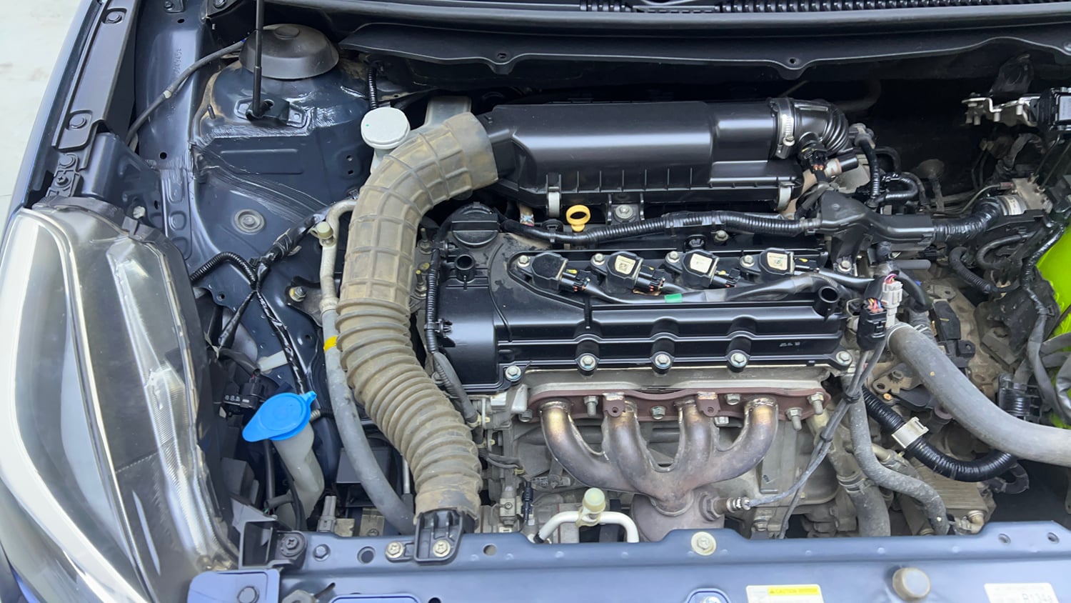Used 2018 Maruti Suzuki Baleno Alpha 1.2 AT Petrol Automatic engine ENGINE RIGHT SIDE VIEW